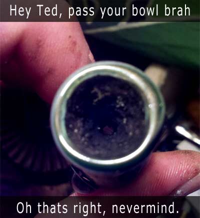 Rebooted Show Airs & Ted is out of Weed